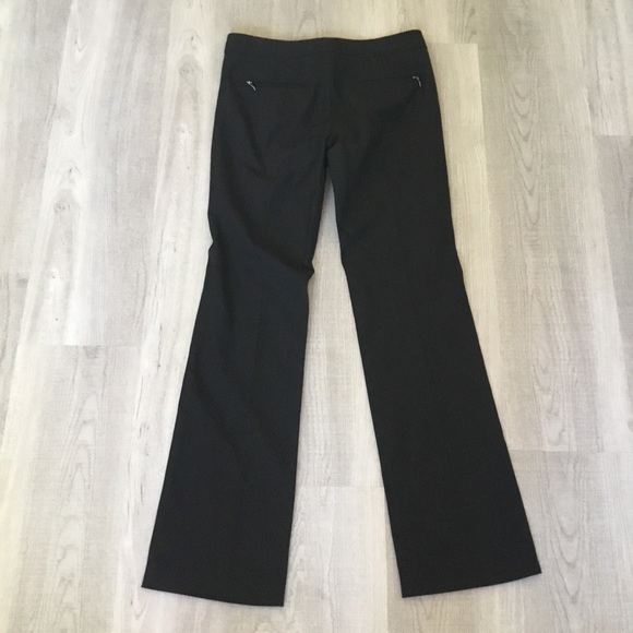 Theory Black Slack Pants Size 0 Zipper Side - Picture 4 of 6